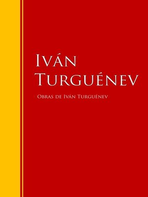 cover image of Obras de Iván Turguénev